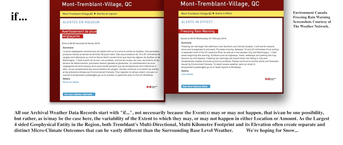Screenshot(s) Courtesy of The Weather Network.