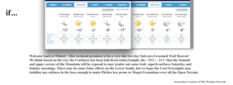 Screenshot Courtesy of The Weather Network.