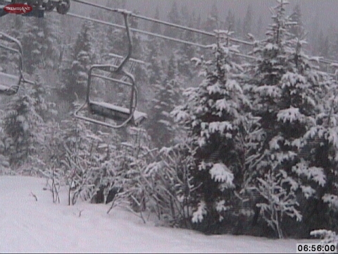 All the Proof you need! Looking from the summit towards the Lowell Thomas Chair Lift.