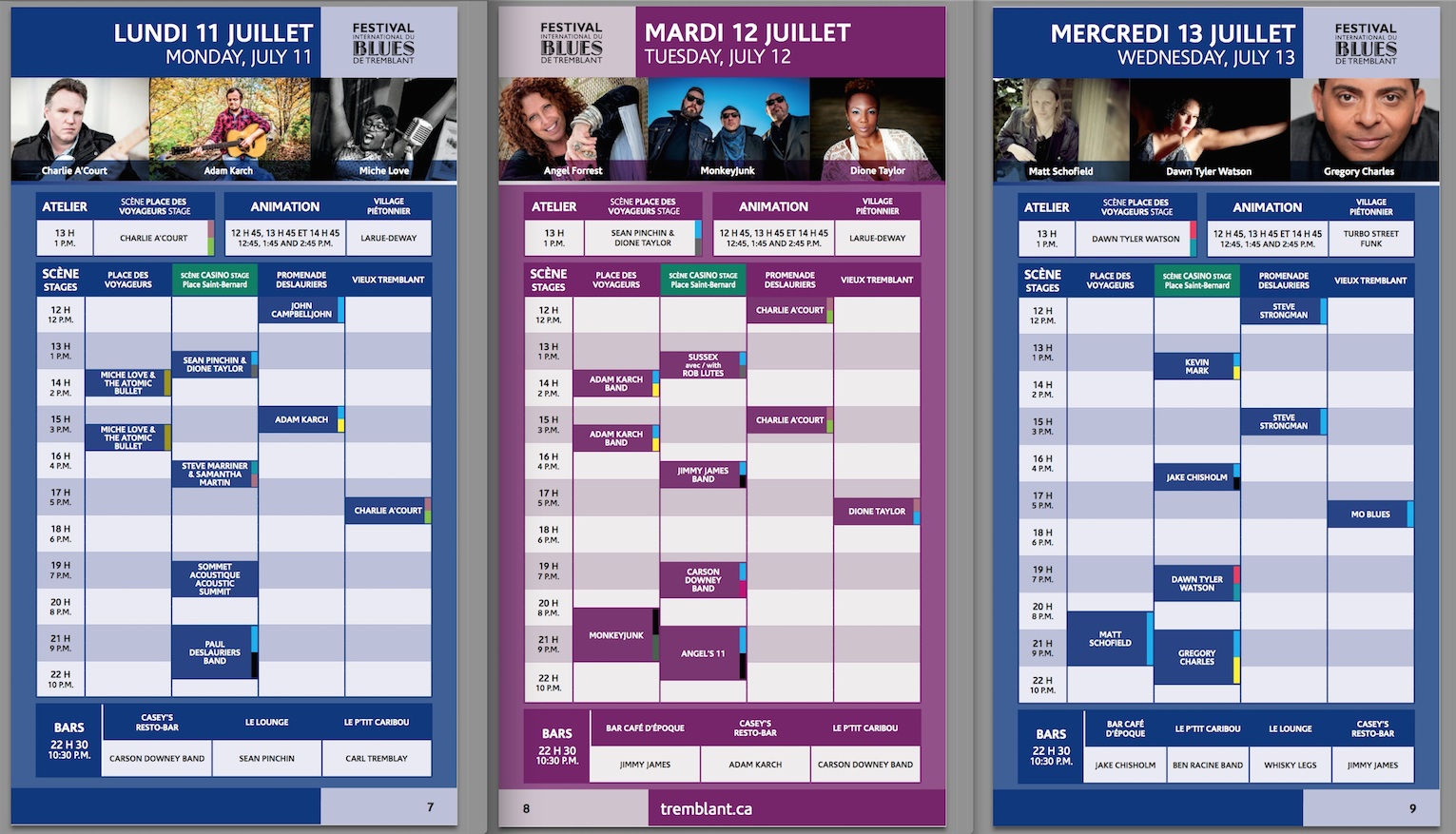 Archival Screenshot of Downloadable PDF, Courtesy of Tremblant.ca