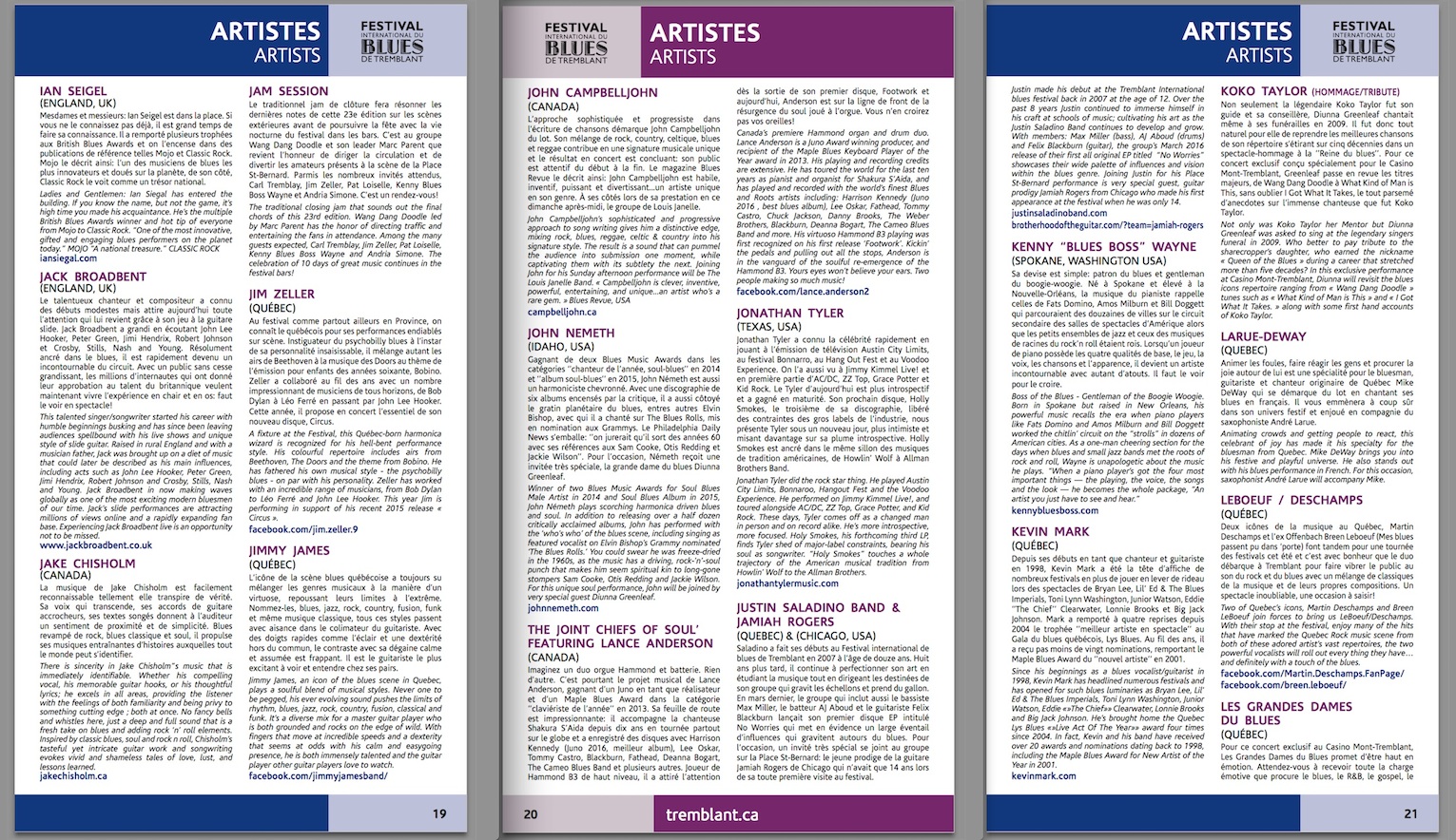 Archival Screenshot of Downloadable PDF, Courtesy of Tremblant.ca