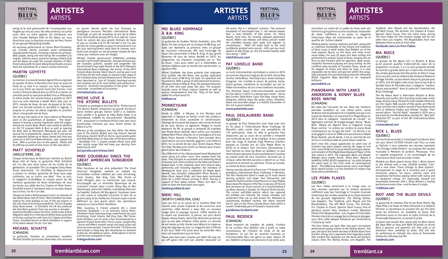 Archival Screenshot of Downloadable PDF, Courtesy of Tremblant.ca