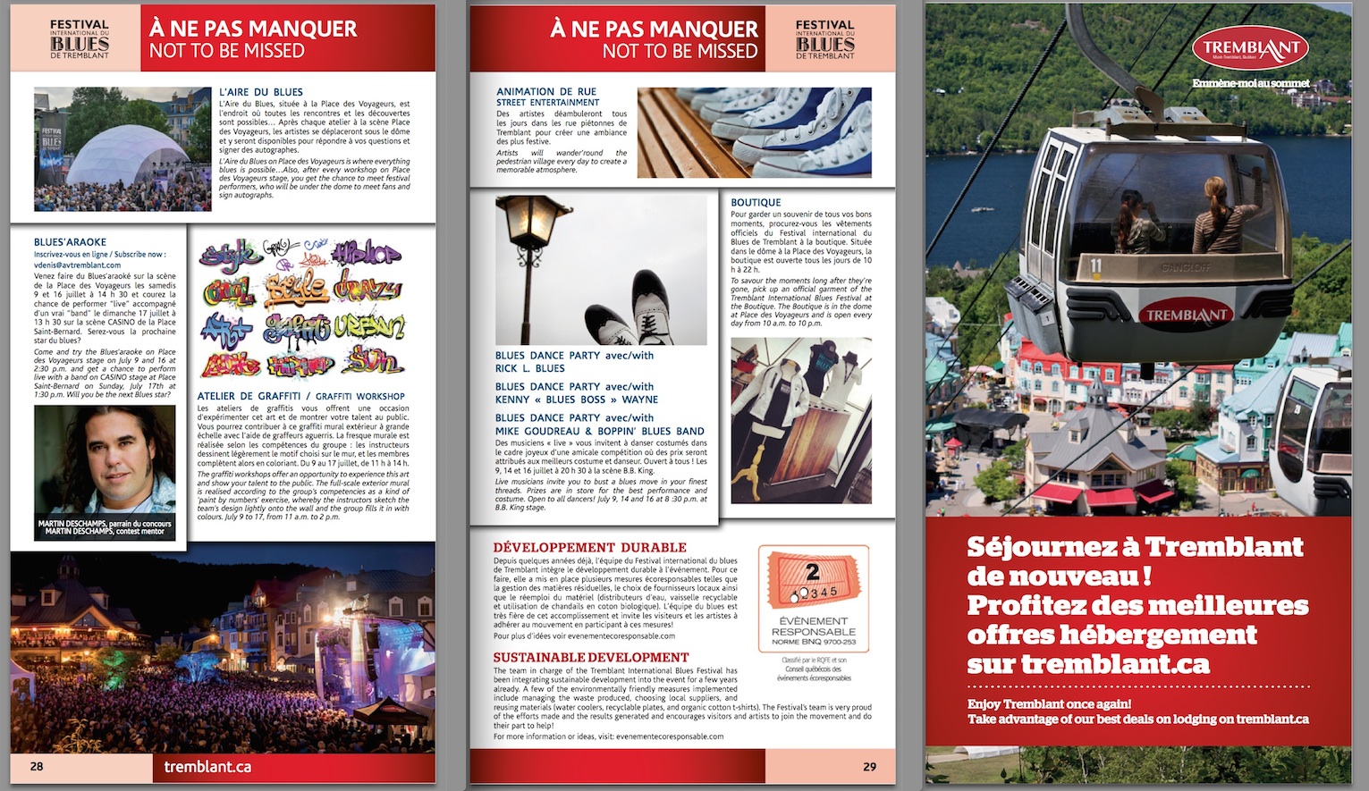 Archival Screenshot of Downloadable PDF, Courtesy of Tremblant.ca