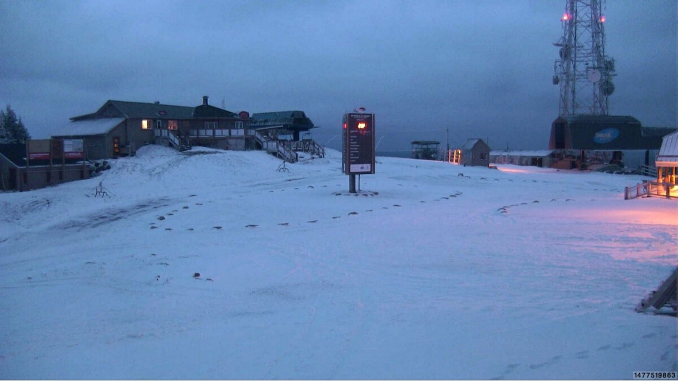 Web Cam Snap Shot Courtesy of Tremblant.ca