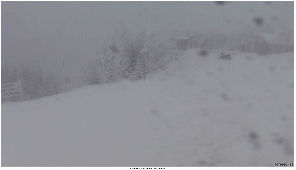 Web Cam Snap Shot Courtesy of Tremblant.ca