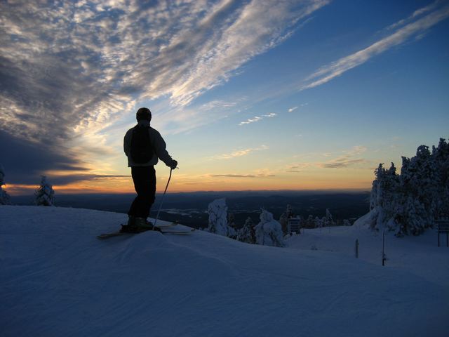 The Chair Lift Philosopher. After a day like this, a warm fire and a good book.