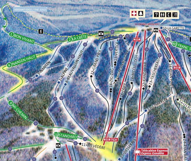 Screenshot of downloadable pdf file courtesy of www.tremblant.ca