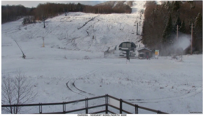 Web Cam Snap Shot Courtesy of Tremblant.ca