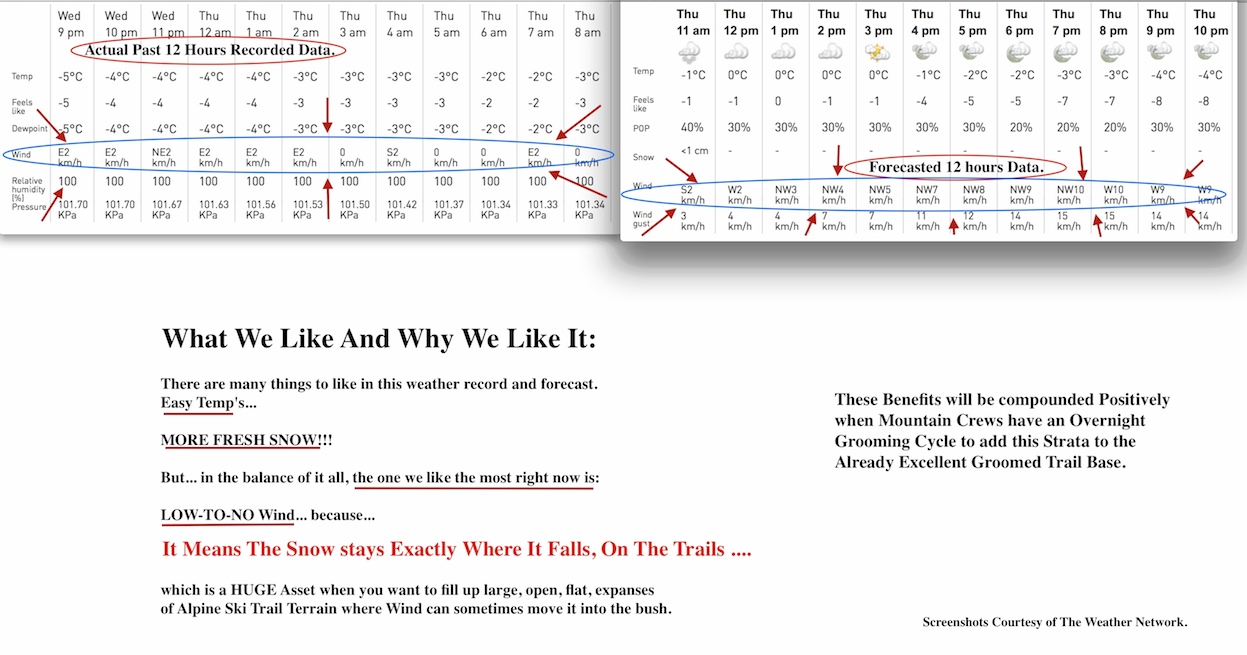 Screenshots Courtesy of The Weather Network.