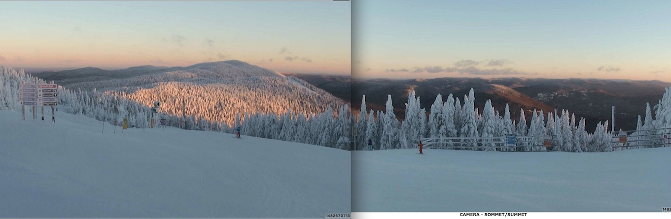 Web Cam Snap Shots Courtesy of Tremblant.ca