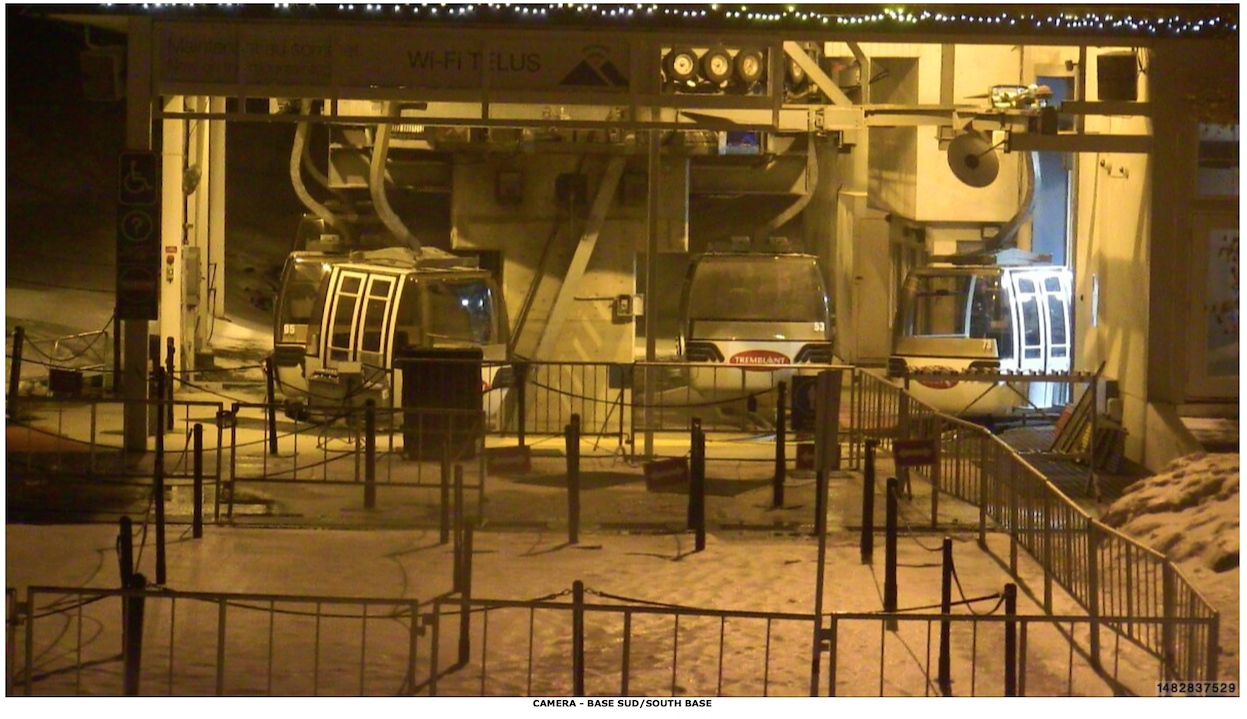 Web Cam Snap Shot Courtesy of Tremblant.ca