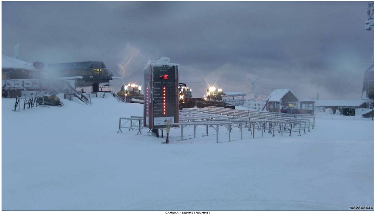 Web cam Snap Shot Courtesy of tremblant.ca
