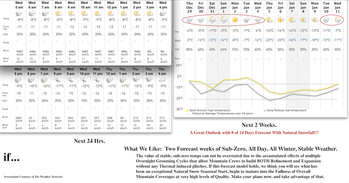 Screenshots Courtesy of The Weather Network.