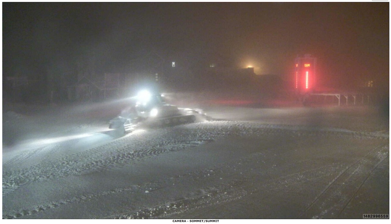 Web Cam Snap Shot Courtesy of Tremblant.ca