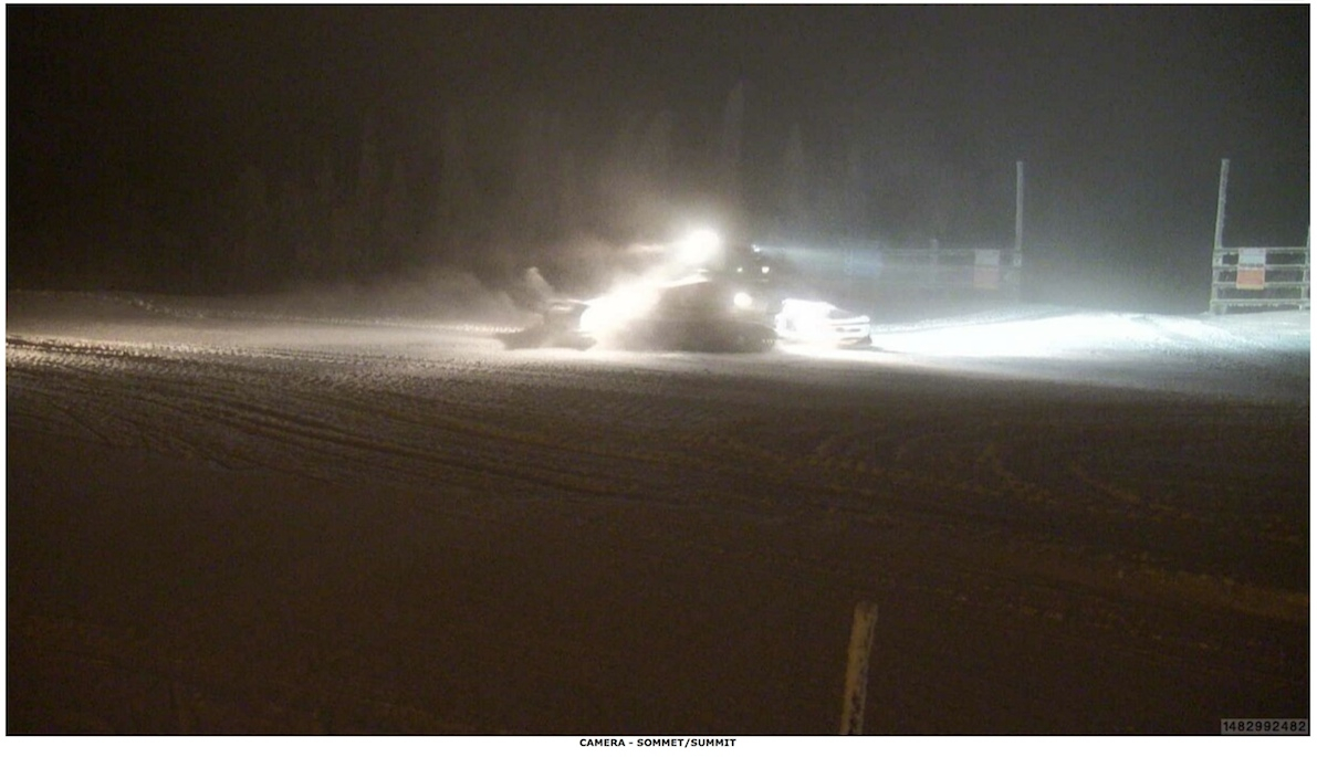 Web Cam Snap Shot Courtesy of Tremblant.ca