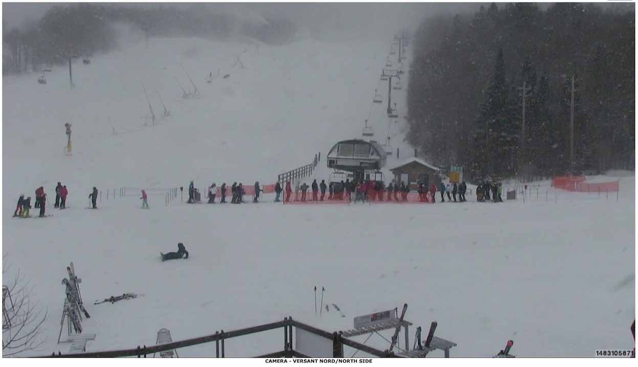 Web Cam Snap Shot Courtesy of Tremblant.ca